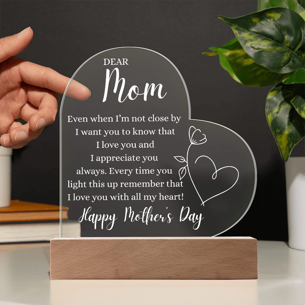 Mother's Day Gift-I Love You With All My Hear