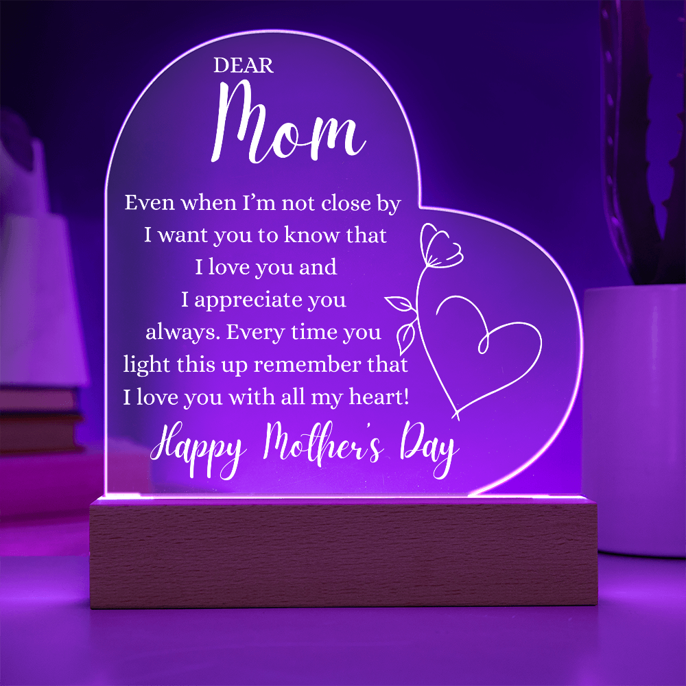 Mother's Day Gift-I Love You With All My Hear