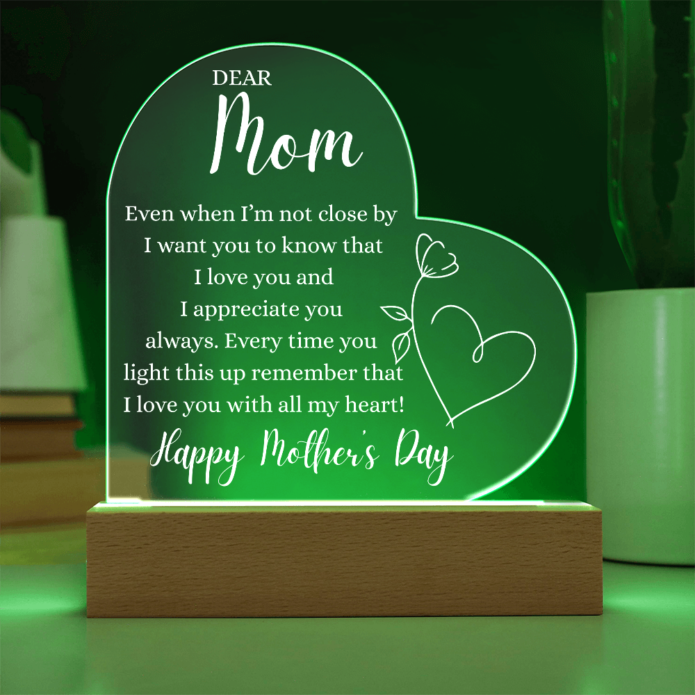 Mother's Day Gift-I Love You With All My Hear