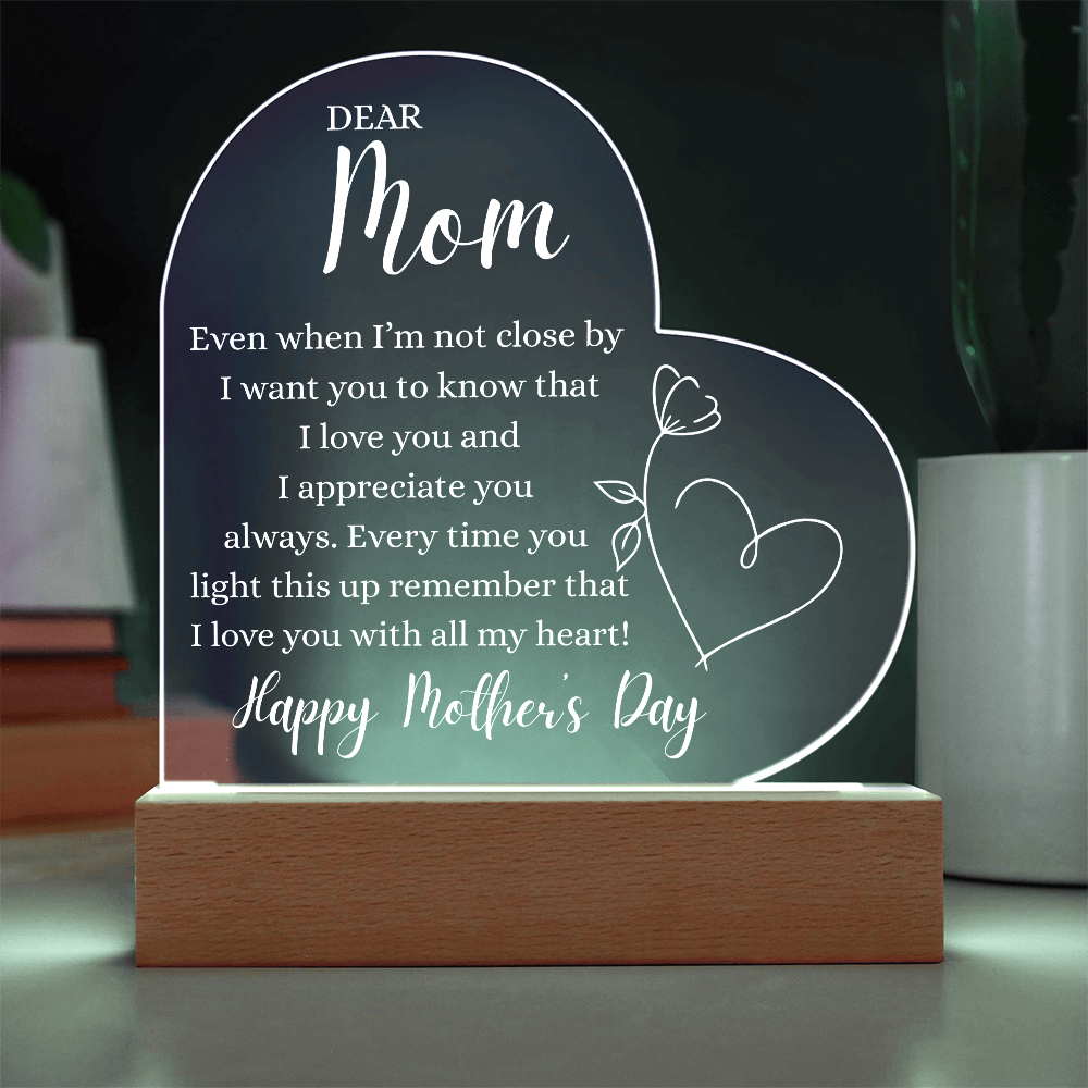Mother's Day Gift-I Love You With All My Hear
