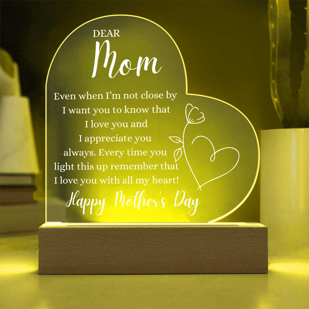 Mother's Day Gift-I Love You With All My Hear