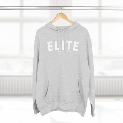Three-Panel Fleece Hoodie