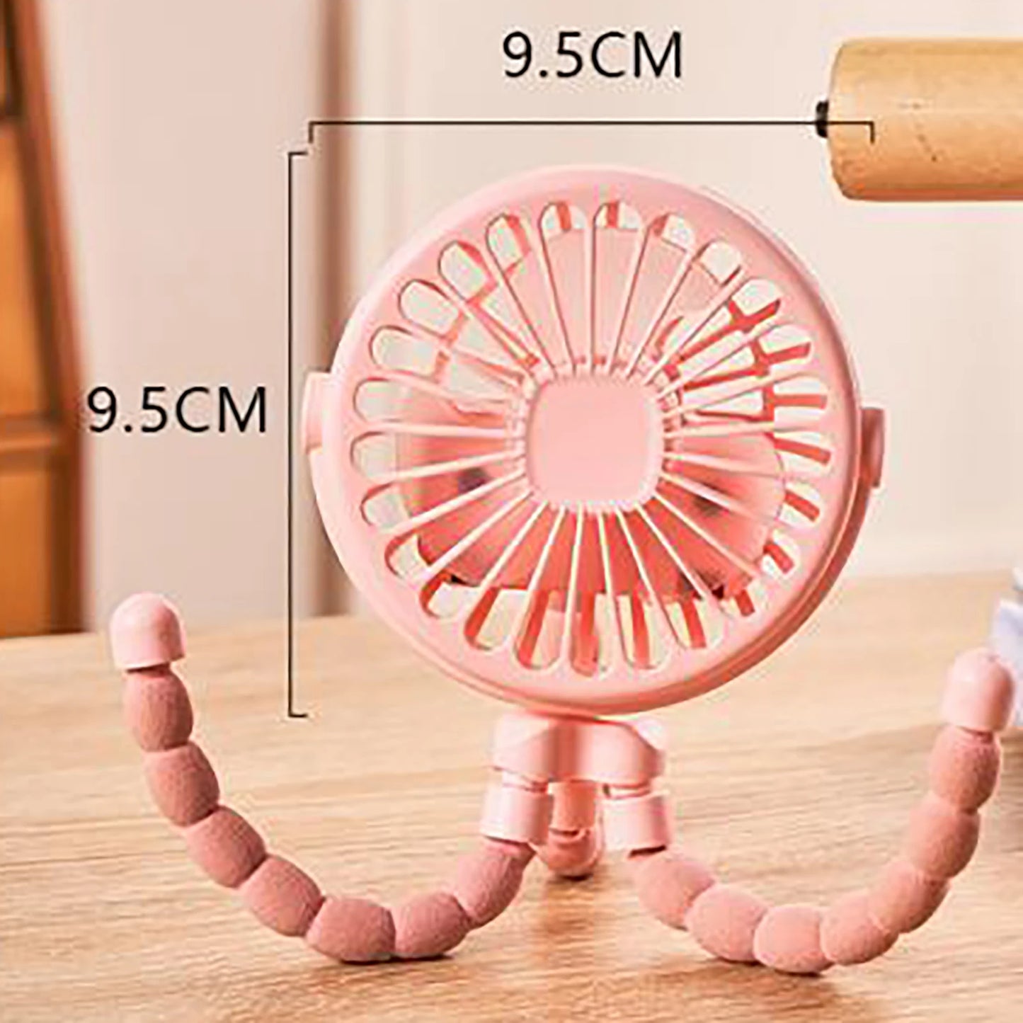 FlexBreeze™ Rechargeable Portable Tripod Fan