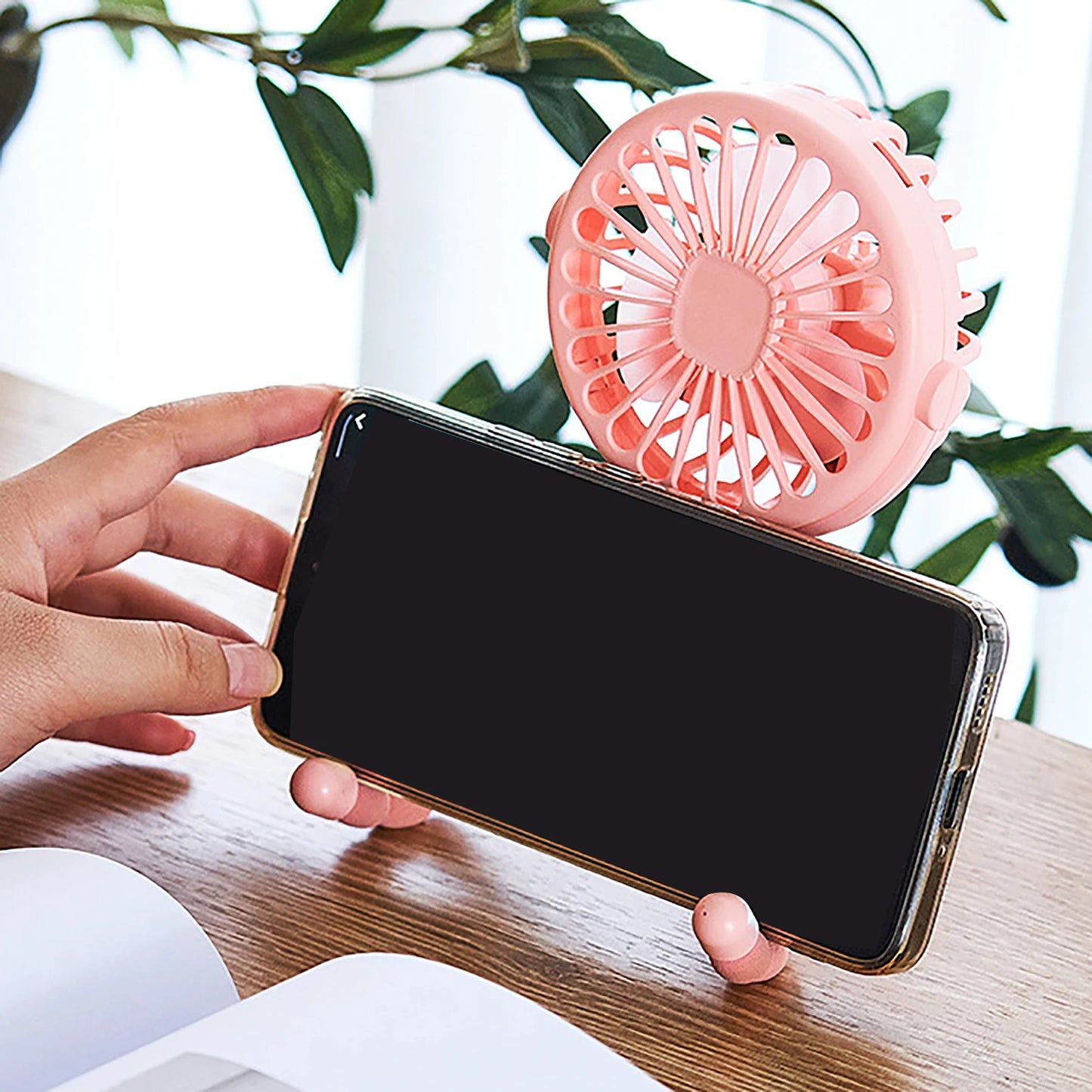 FlexBreeze™ Rechargeable Portable Tripod Fan