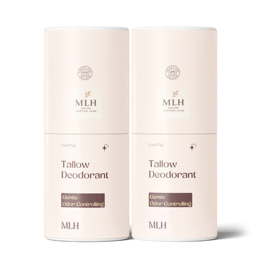 2 Pack Natural Tallow Deodorant Stick