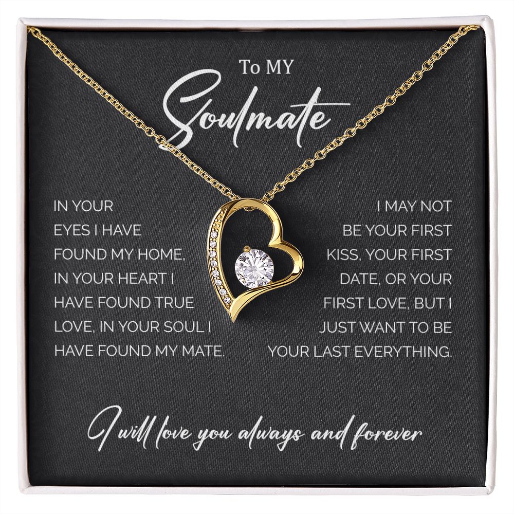 My Soulmate| In Your Eyes- Forever Love Necklace